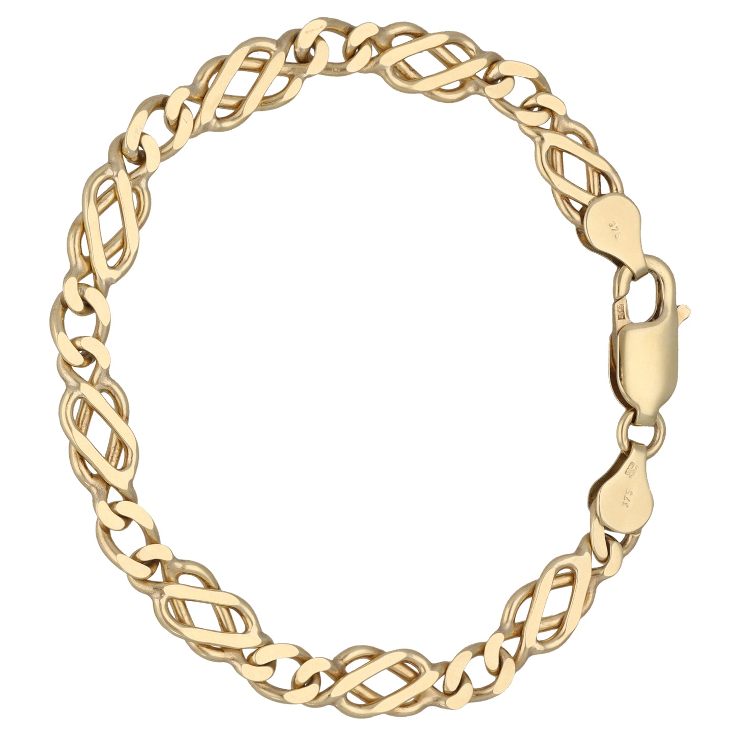 9ct Gold Fancy Bracelet
