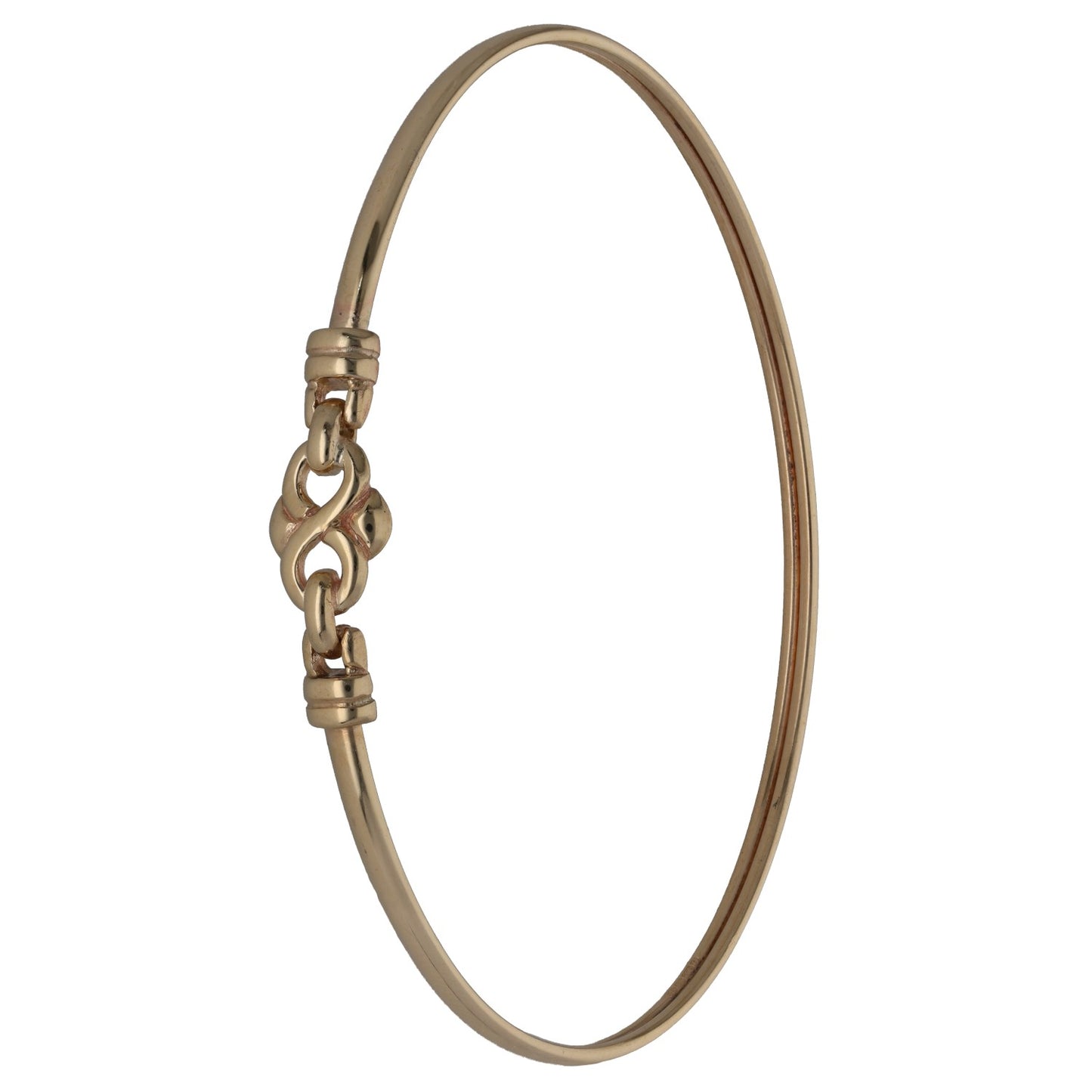9ct Gold Hinged/Clasp Bangle