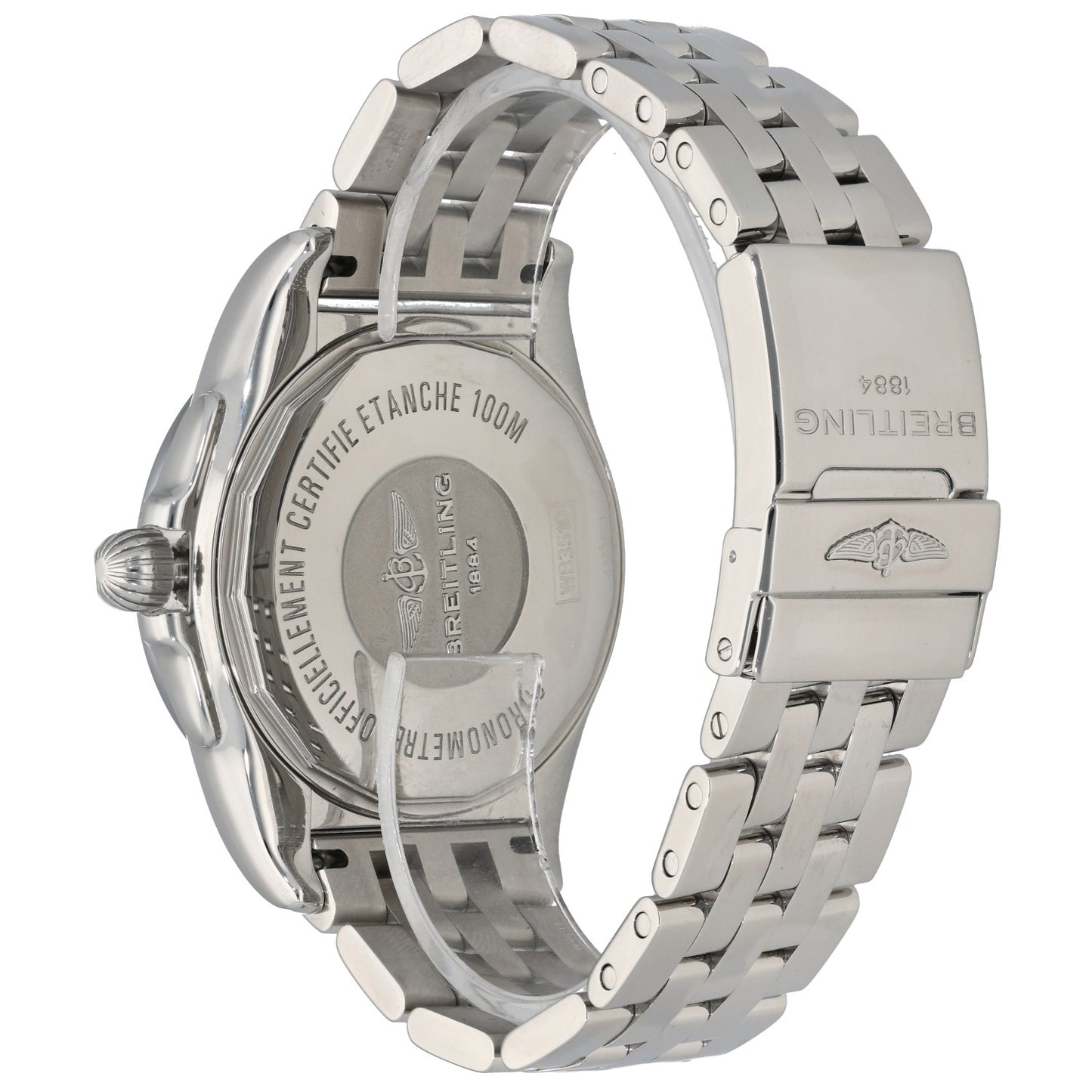 Breitling Galactic Unitime SleekT WB3510 44mm Stainless Steel Watch