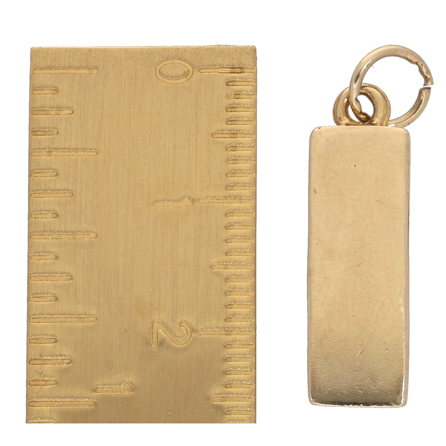 9ct Gold Ingot Pendant