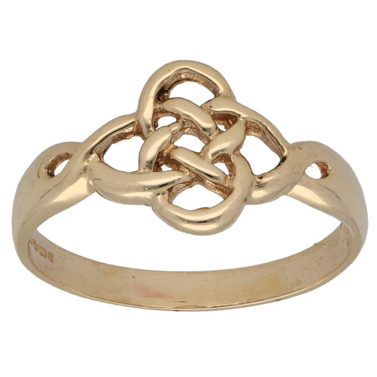 9ct Gold Alternative Ring Size T