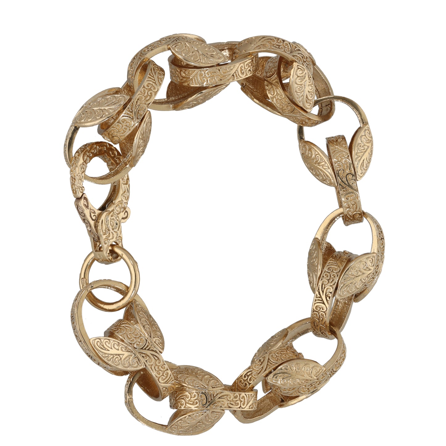 9ct Gold Tulip Bracelet