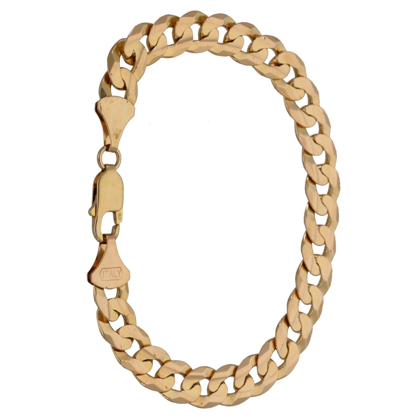 9ct Gold Curb Bracelet