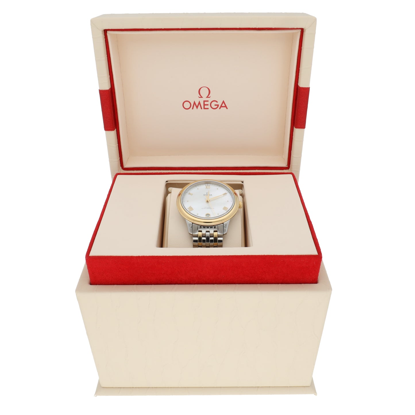 Omega De Ville Prestige 434.20.34.20.05.002 34mm Bi-Colour Watch (Ex-Display)