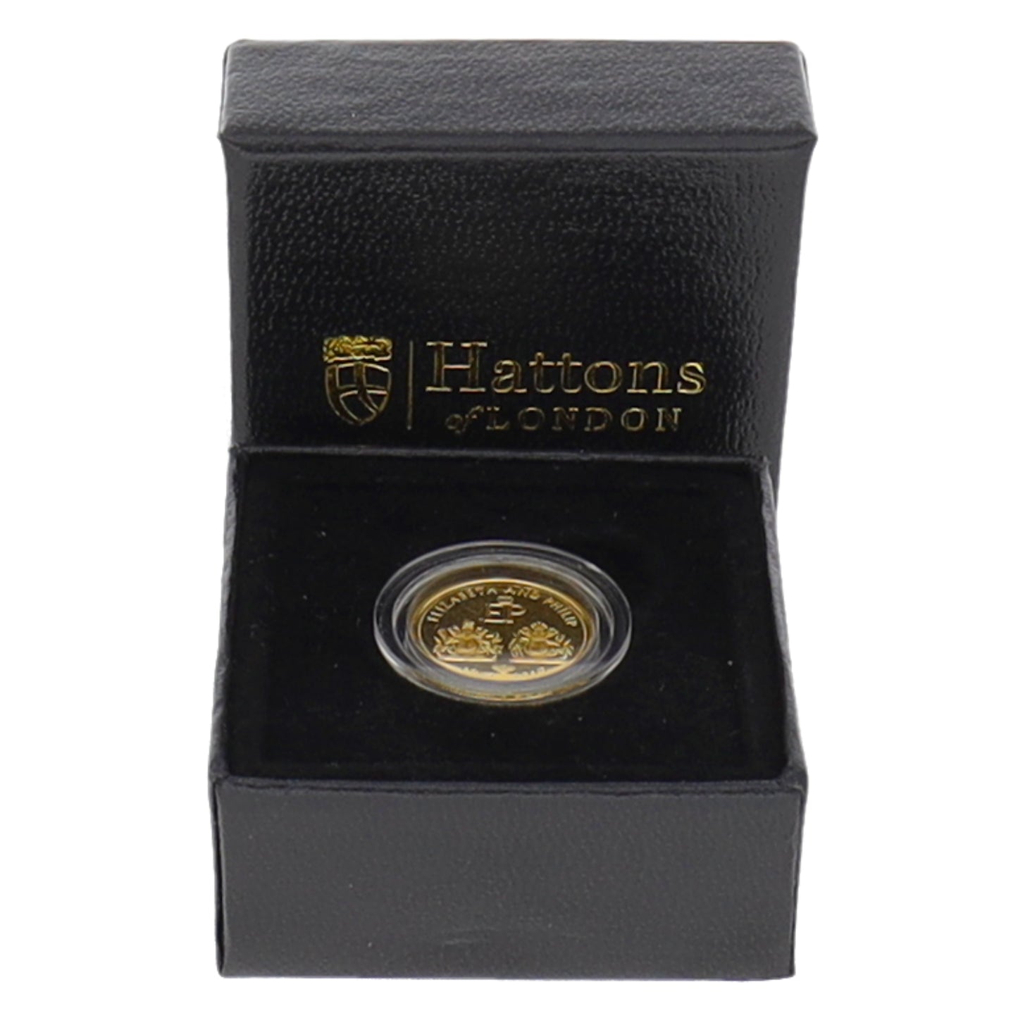 22ct Gold Elizabeth & Phillip Quarter Sovereign Coin 2017