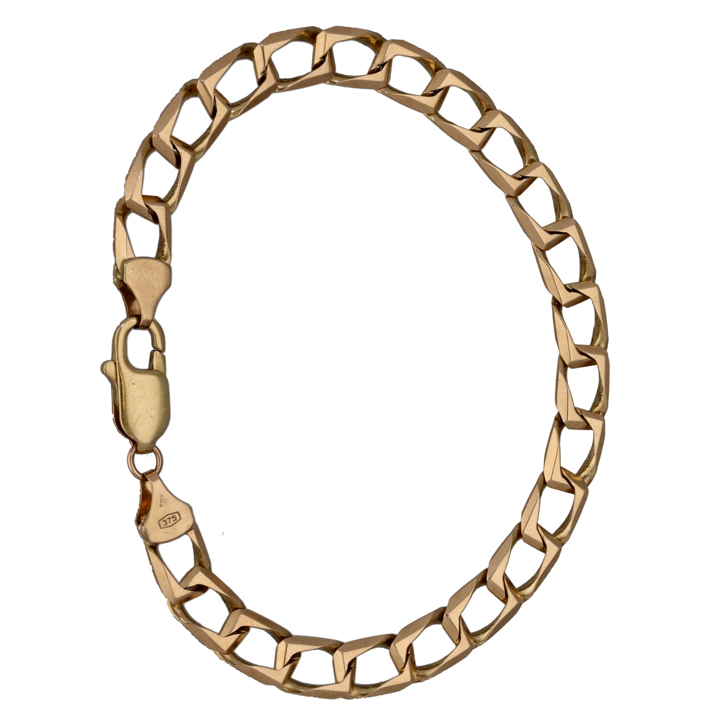 9ct Gold Curb Bracelet