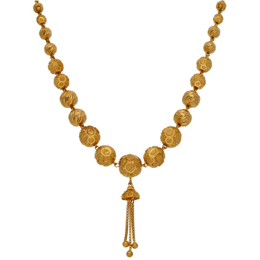 22ct Gold Fancy Necklace 18"