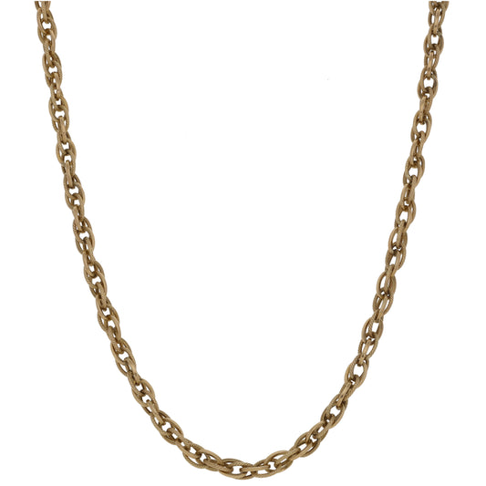 9ct Gold Belcher Chain 16"