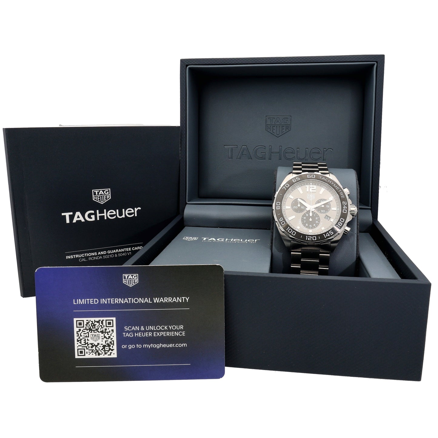 Tag Heuer Formula 1 CAZ1011 43mm Stainless Steel Watch