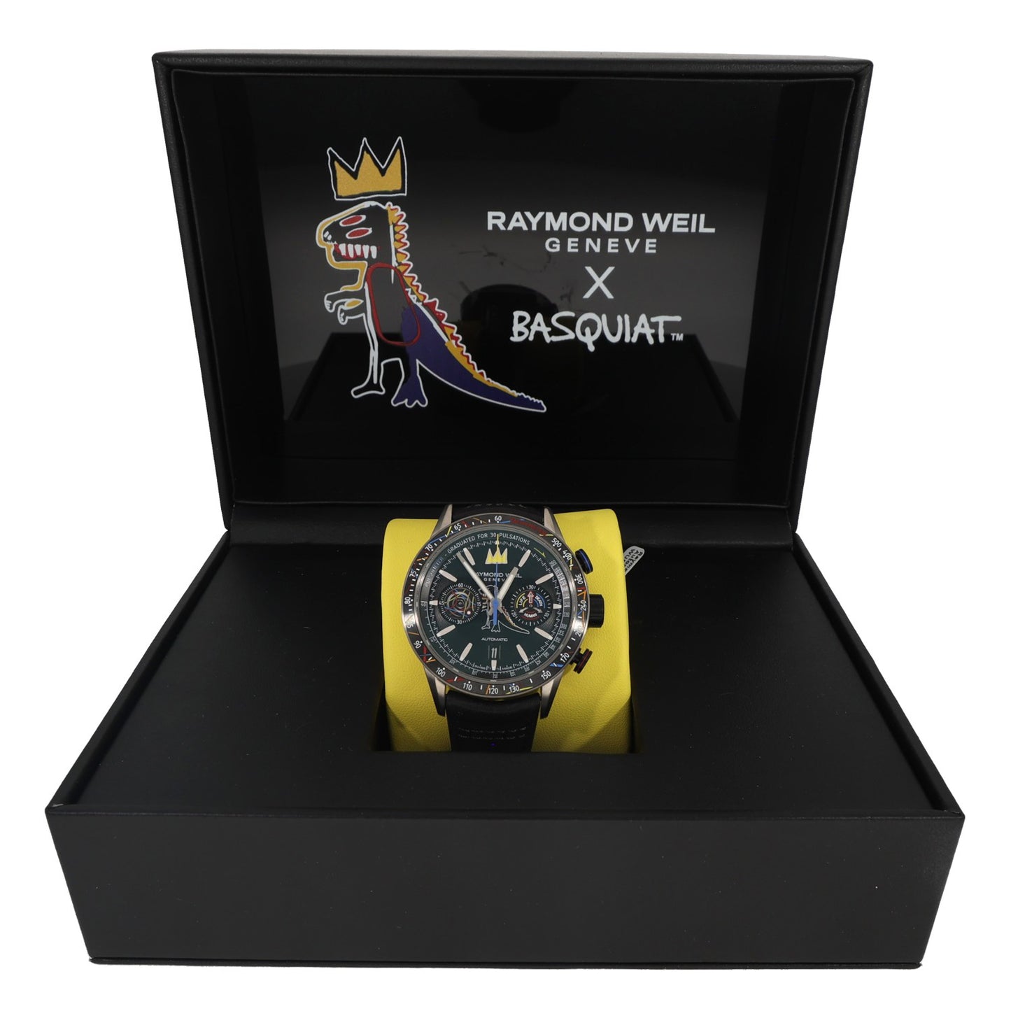 Raymond Weil Freelancer Basquiat Special Edition 7780 43mm Titanium Watch