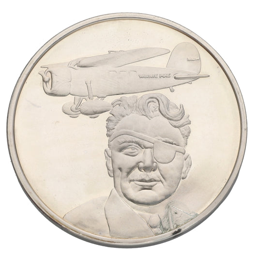Silver Royal Airforce Museum First Solo Flight Around The World Medal