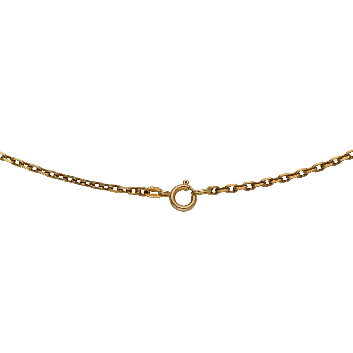 14ct Gold Trace Chain 24"