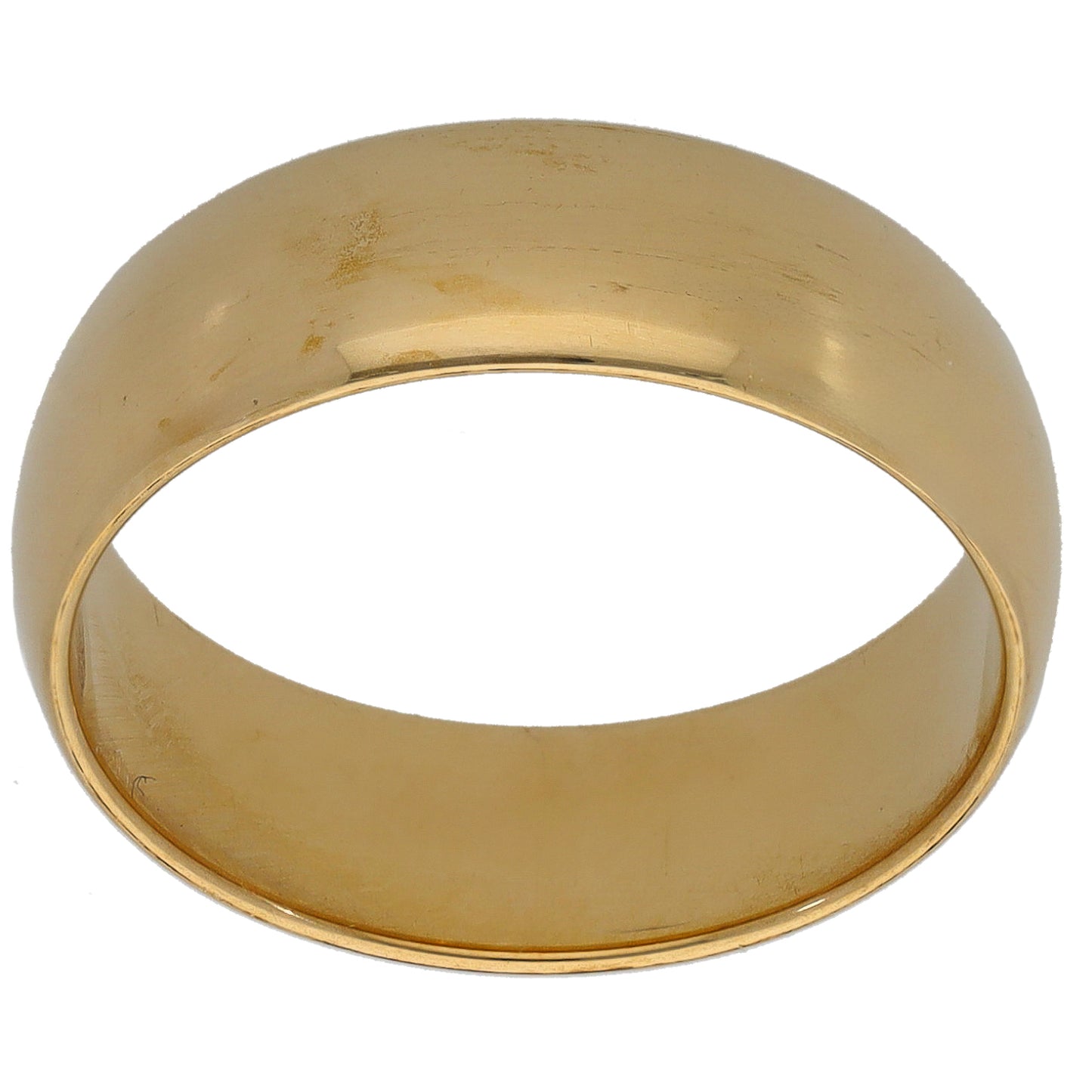 9ct Gold Plain Wedding Ring Size O