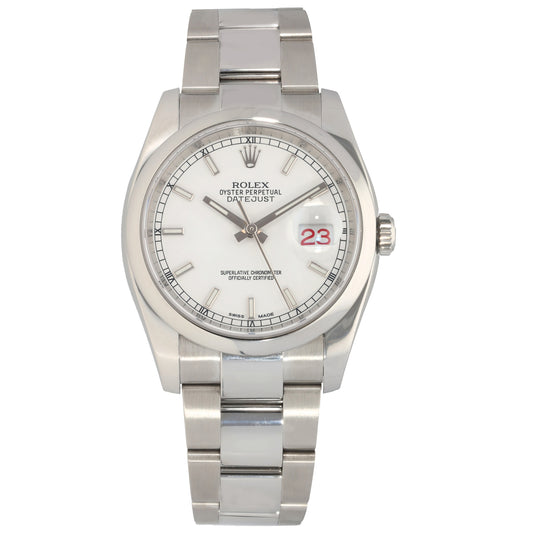 Rolex Datejust 116200 36mm Stainless Steel Watch