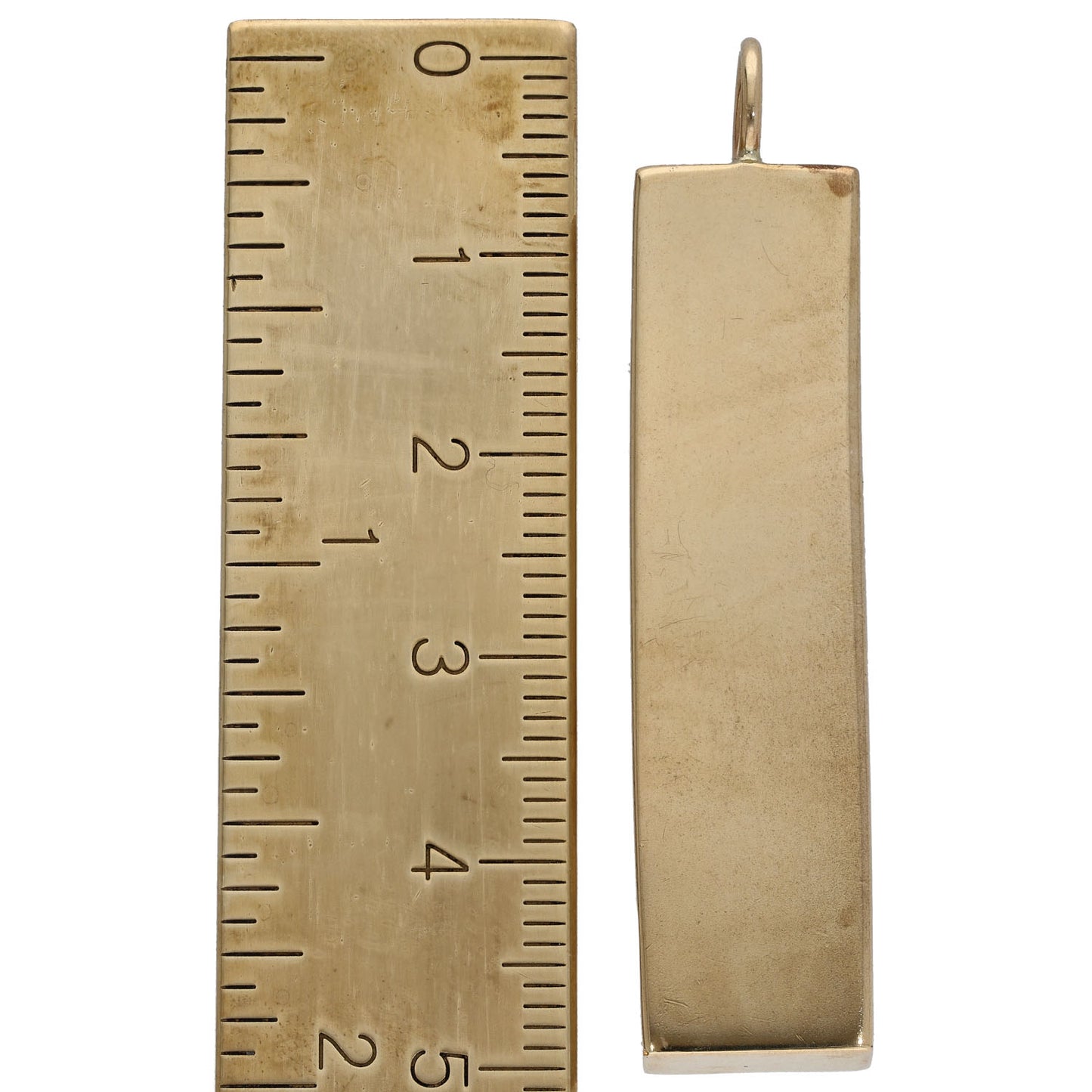 9ct Gold Ingot Pendant