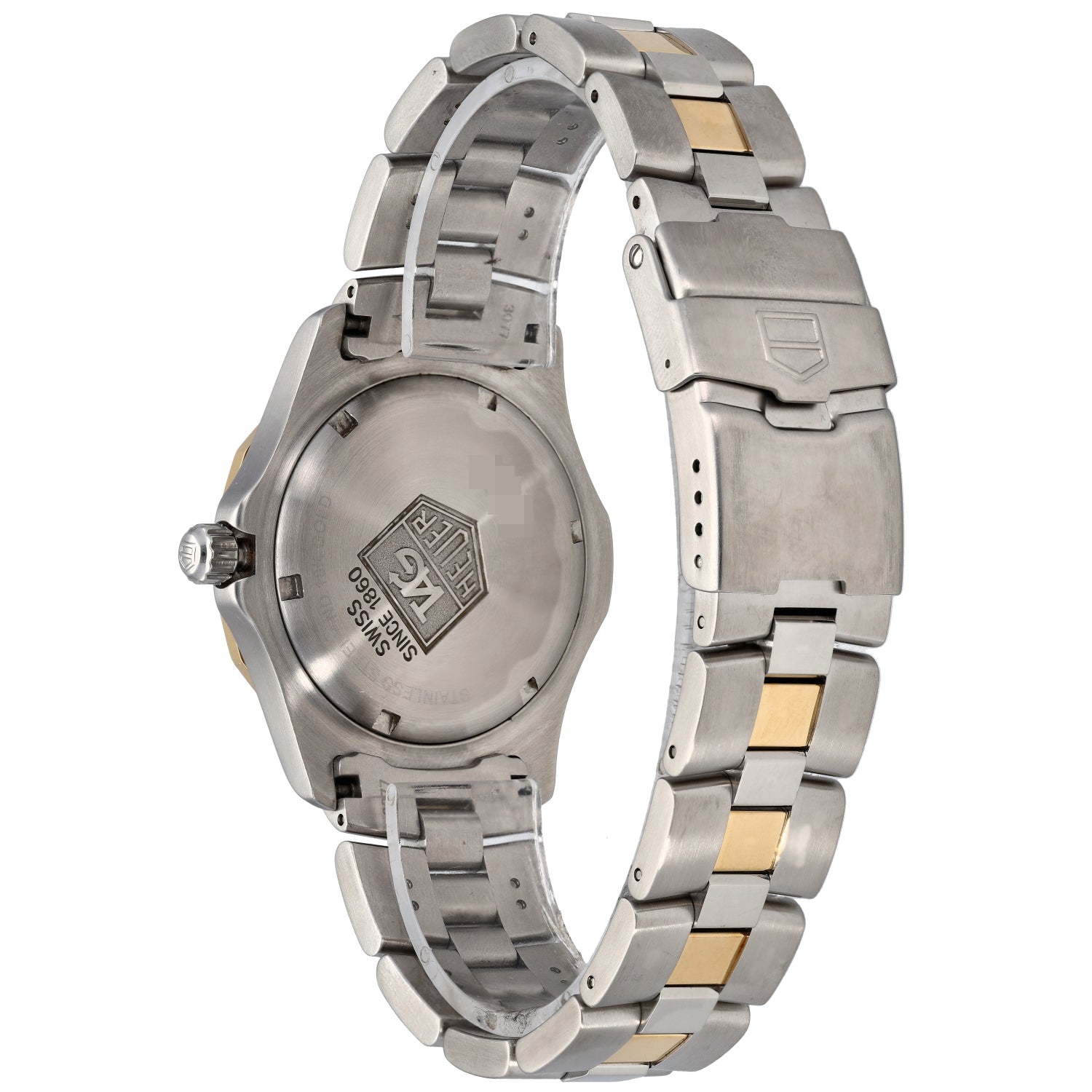 Tag Heuer 2000 Exclusive WN1154-0 38mm Bi-Colour Watch H&T