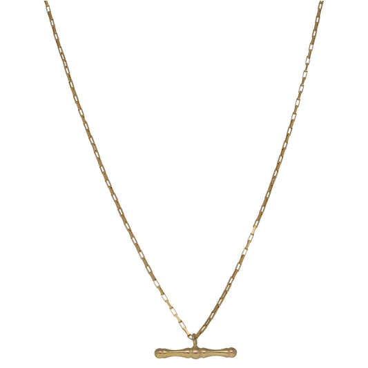 9ct Gold Alternative Pendant With Chain