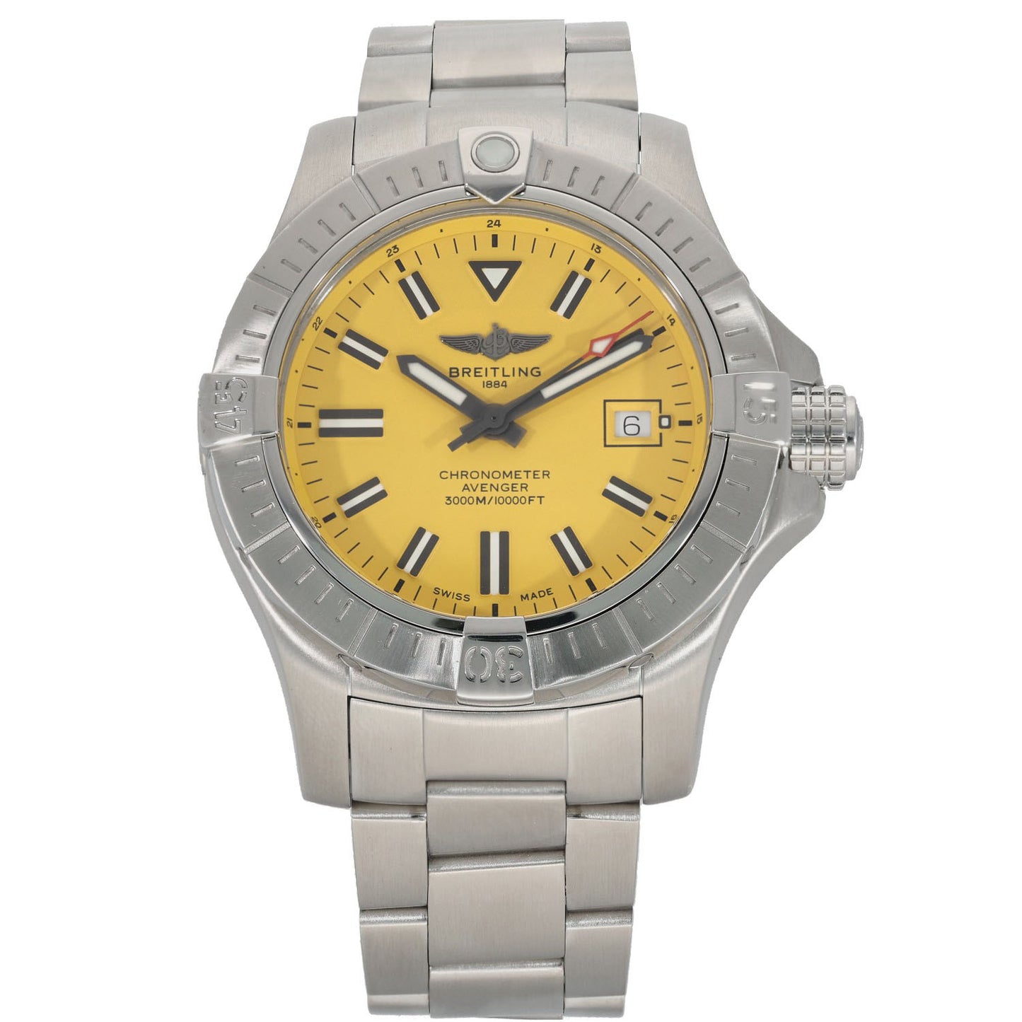 Breitling Avenger 45 Seawolf A17319 45mm Stainless Steel Watch