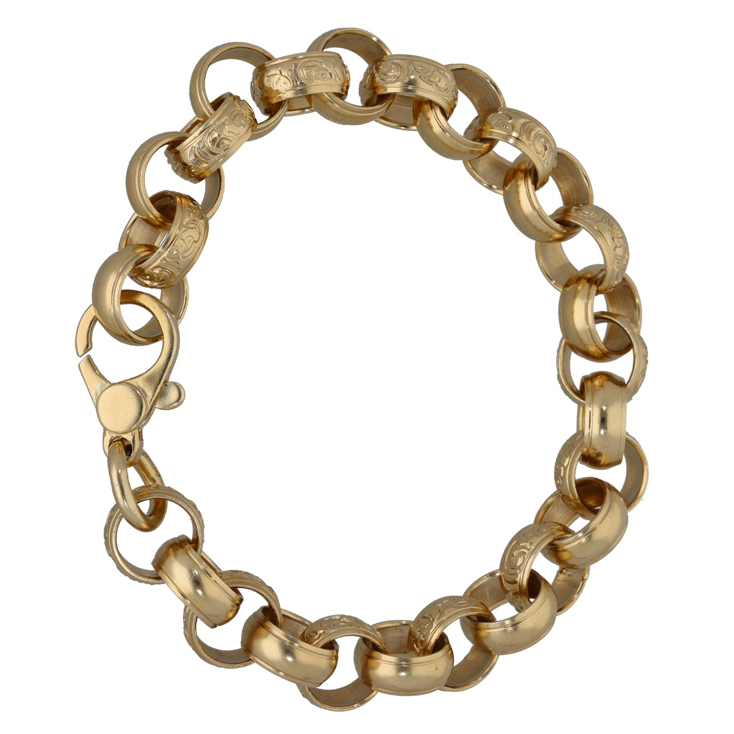 9ct Gold Belcher Bracelet