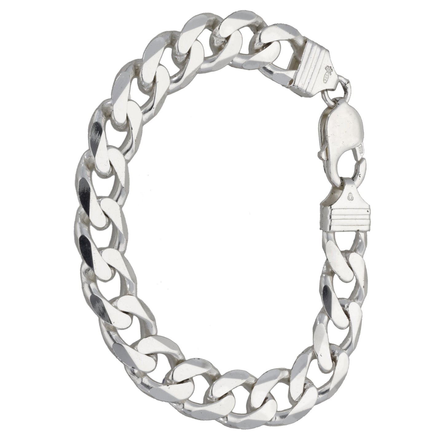 Sterling Silver Curb Bracelet