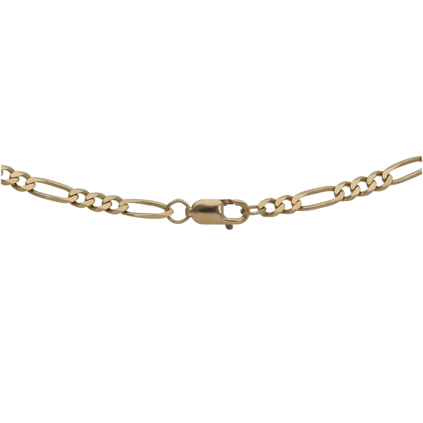 9ct Gold Figaro Chain 18"