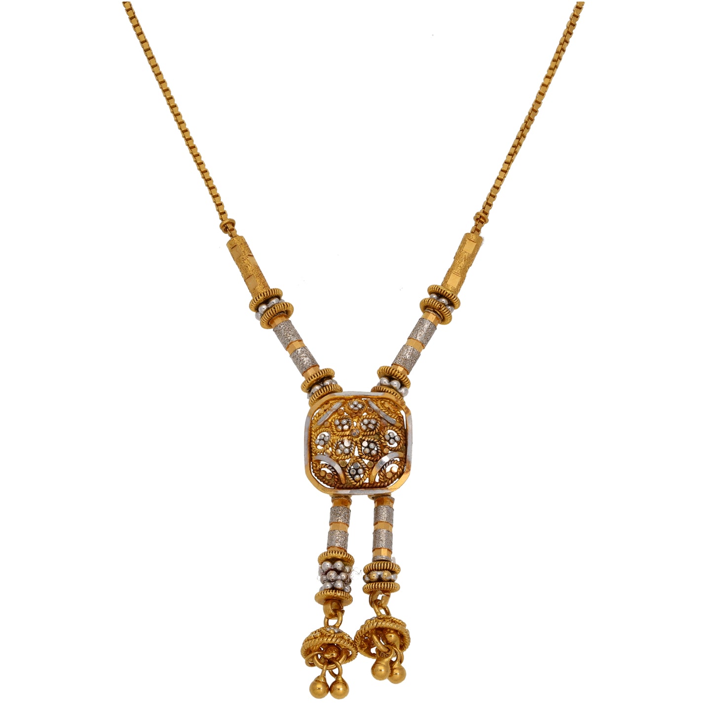 22ct Gold Fancy Necklace 18"