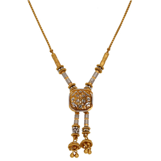 22ct Gold Fancy Necklace 18"