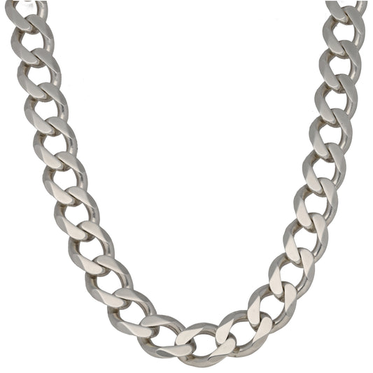 Sterling Silver Curb Chain 23"