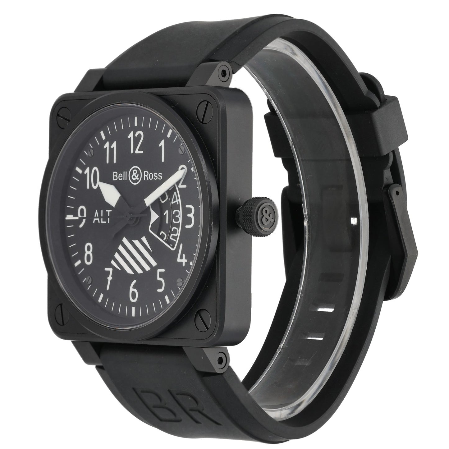 Bell & Ross BR01 BR 01-96 46mm Stainless Steel Watch
