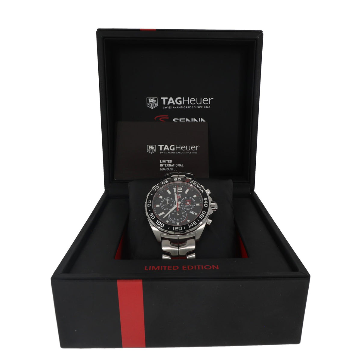 Tag Heuer Formula 1 Senna CAZ1015 43mm Stainless Steel Watch