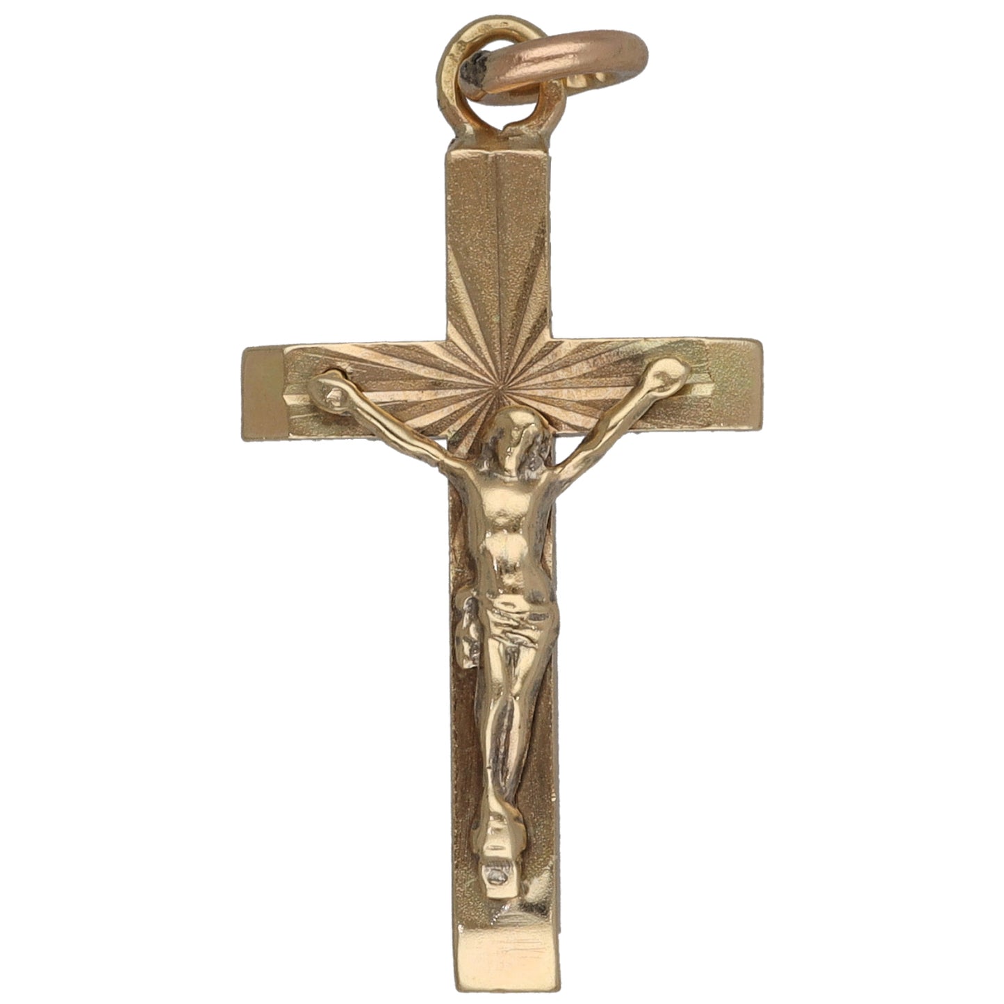 9ct Gold Crucifix Pendant