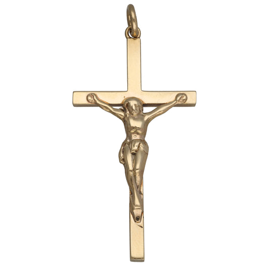 9ct Gold Crucifix Pendant