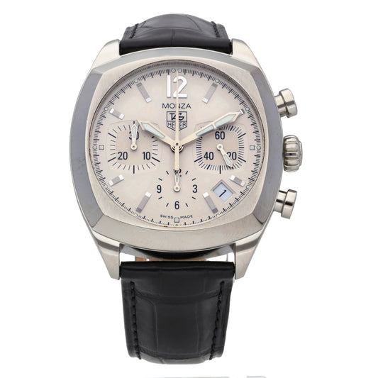 Tag Heuer Classic Monza CR2114 38mm Stainless Steel Watch