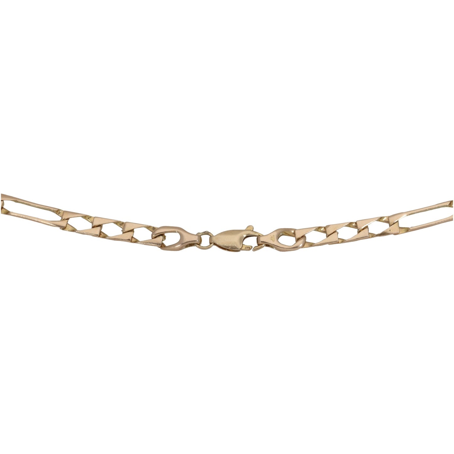 9ct Gold Figaro Chain 24"