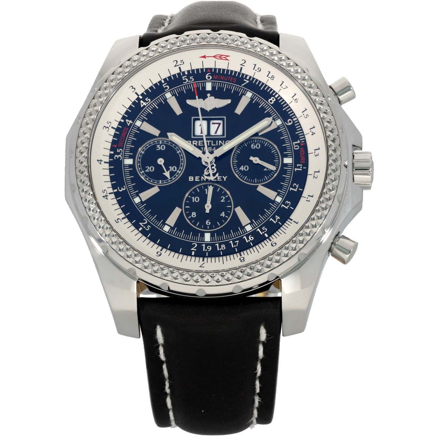 Breitling Bentley 6.75 A44362 48mm Stainless Steel Watch