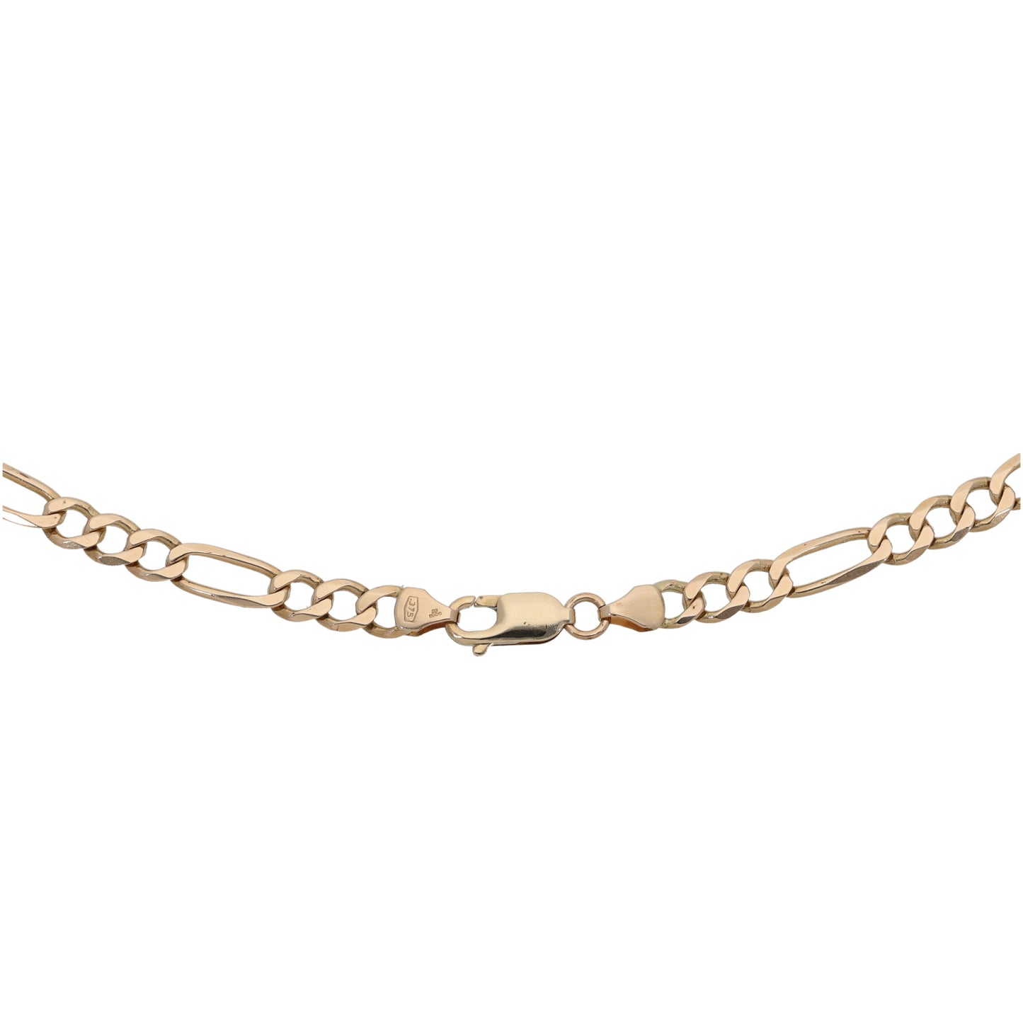 9ct Gold Figaro Chain 18"