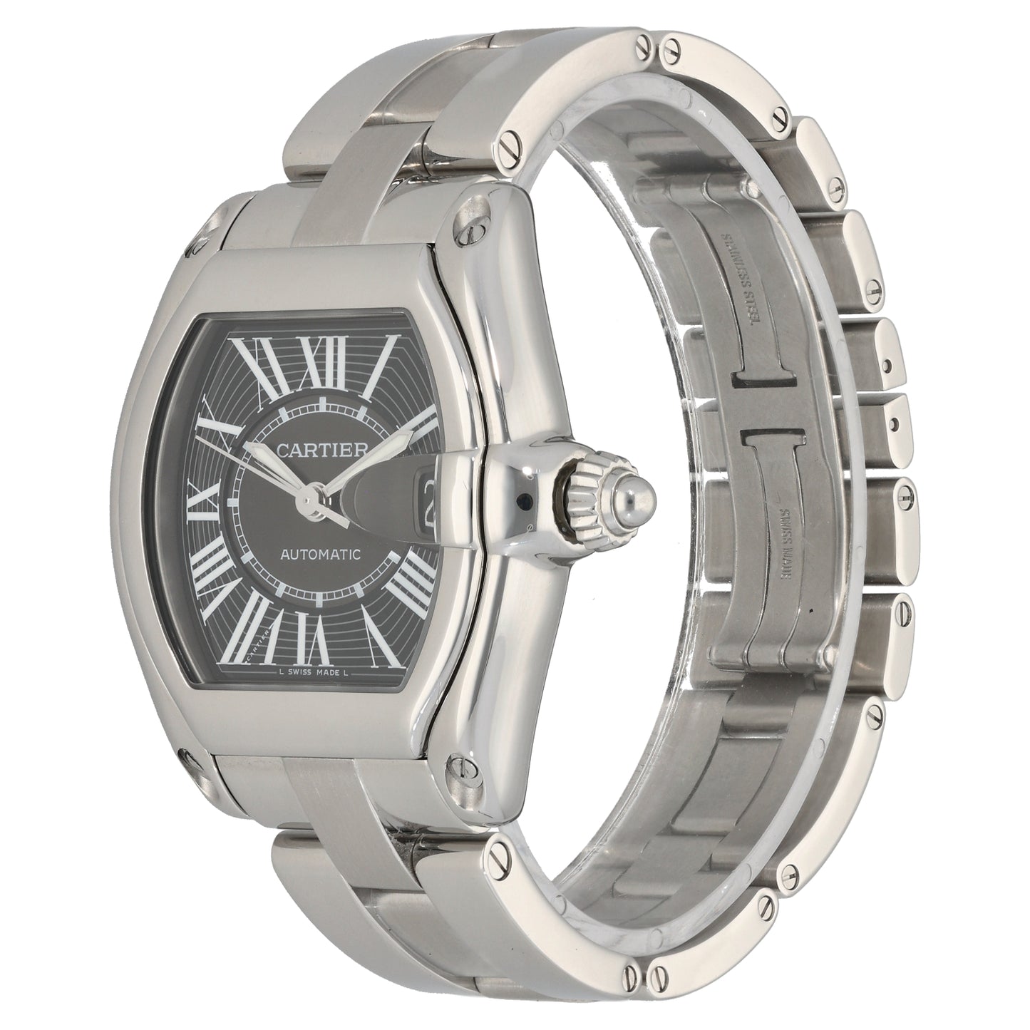 Cartier Roadster 2510 37mm Stainless Steel Watch