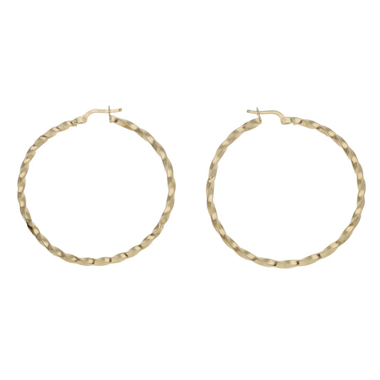 14ct Gold Hoop Earrings