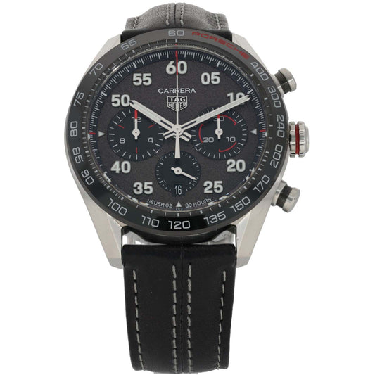 Tag Heuer Carrera X Porsche CBN2A1F 44mm Stainless Steel Watch