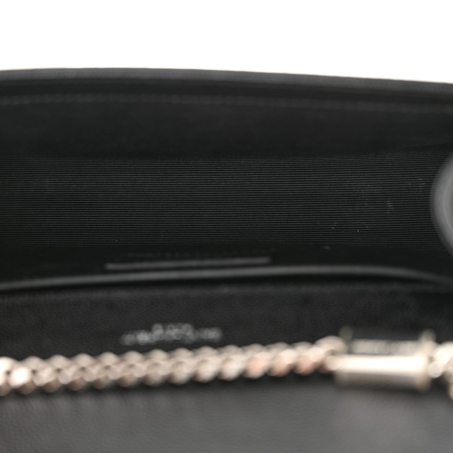 Yves Saint Laurent Kate Small Tassel Grain de Poudre Leather Bag - Black