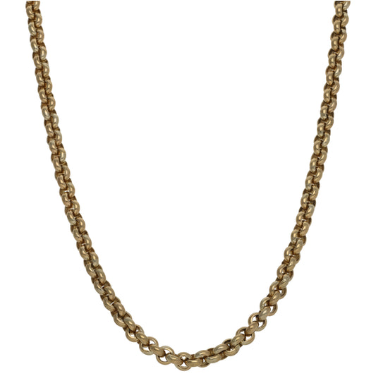 9ct Gold Belcher Chain 24"