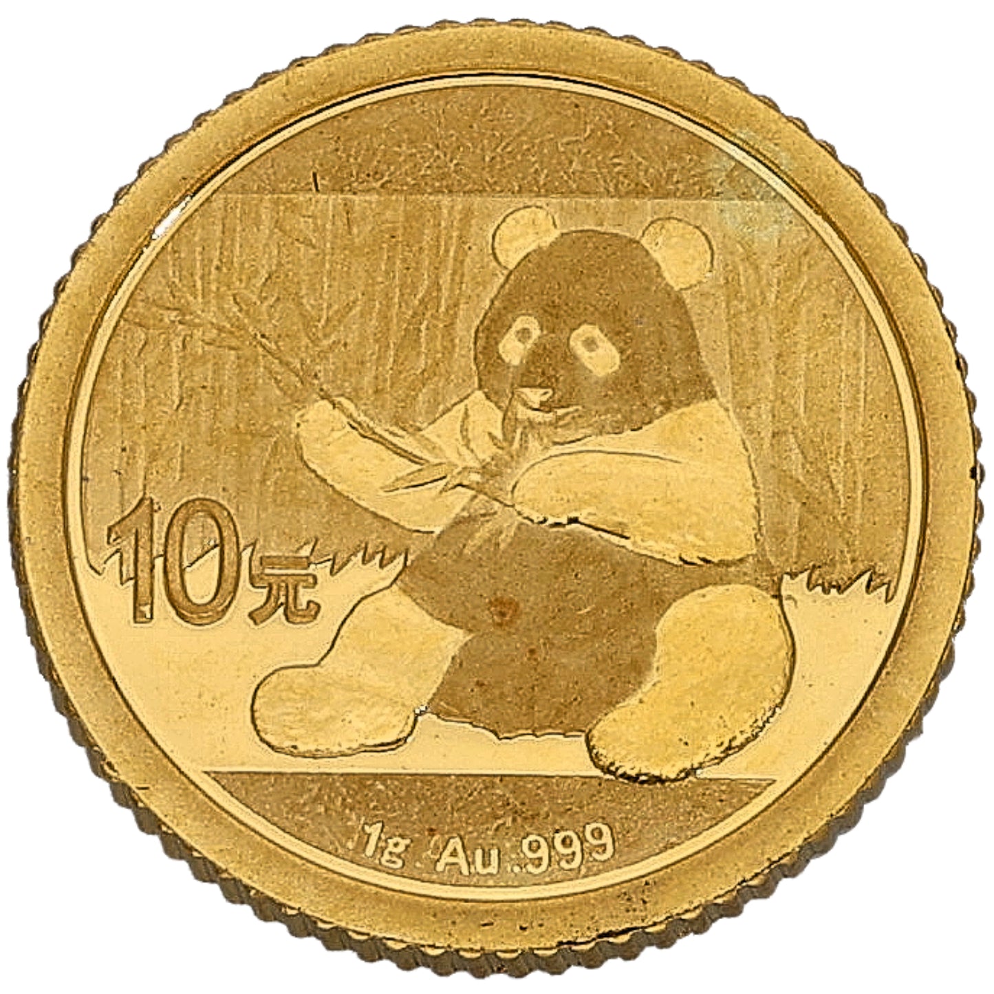 24ct Gold Chinese Panda 1g Coin 2017
