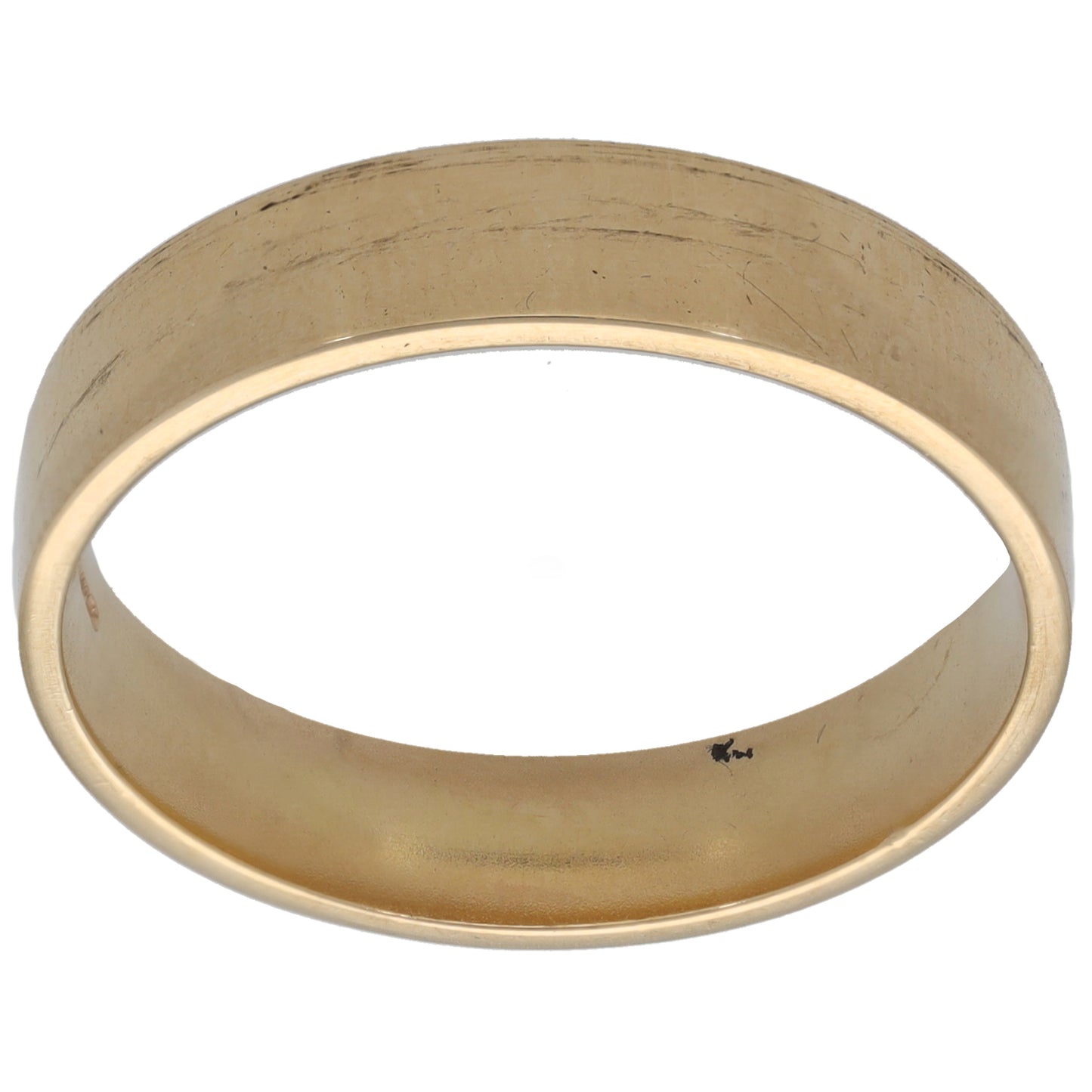9ct Gold Plain Wedding Ring Size V