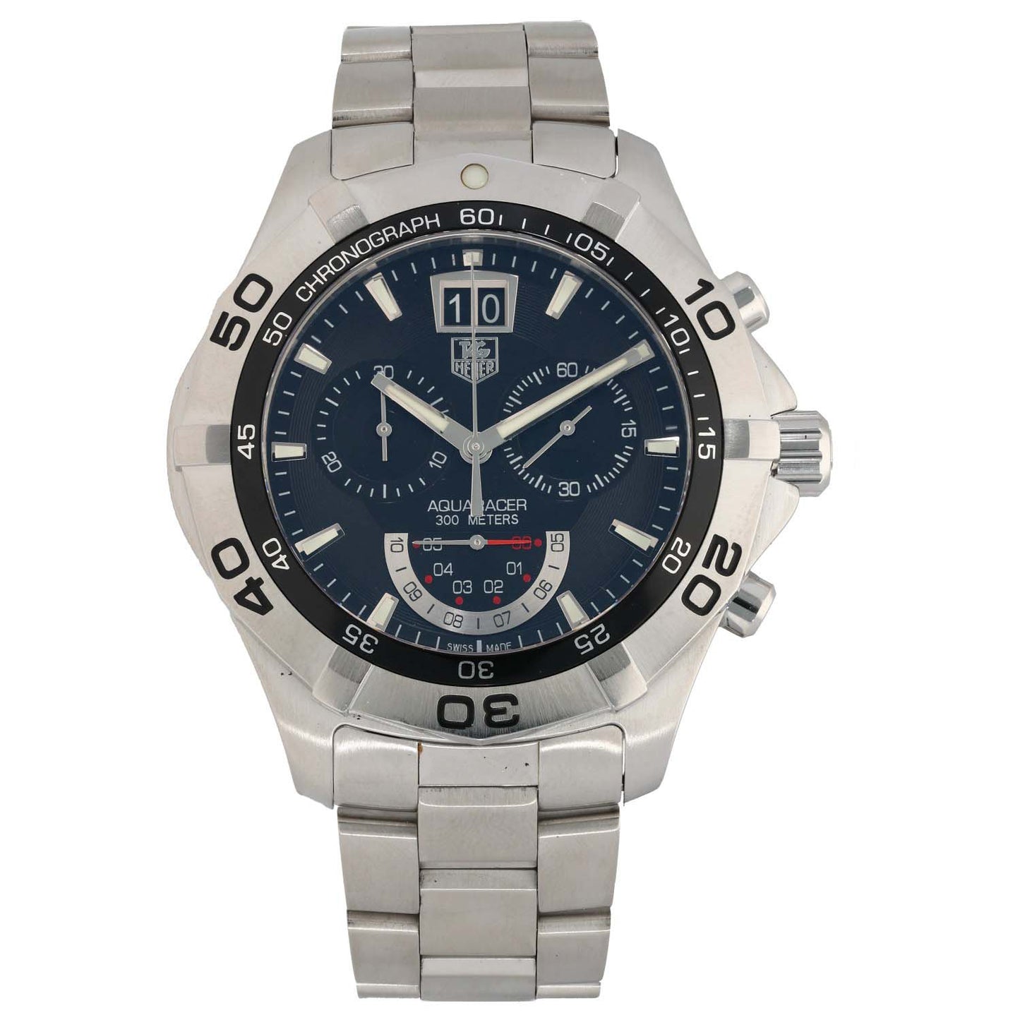Tag Heuer Aquaracer CAF101A 43mm Stainless Steel Watch