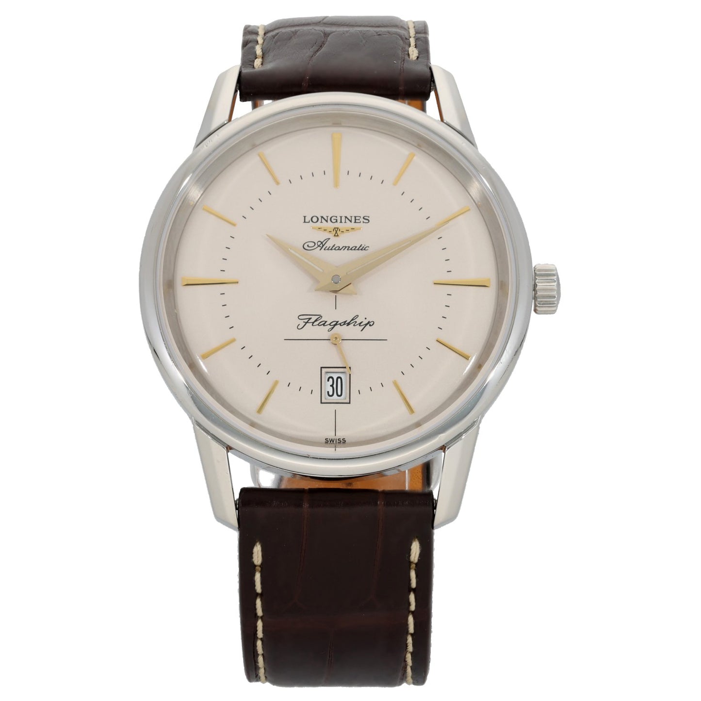 Longines Flagship L4.795.4 38mm Stainless Steel Watch