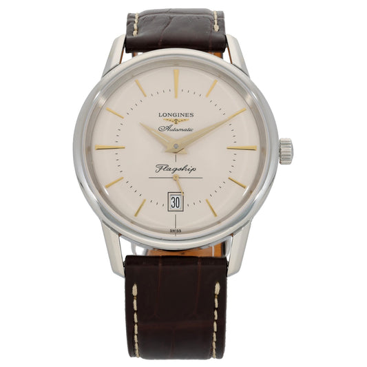 Longines Flagship L4.795.4 38mm Stainless Steel Watch