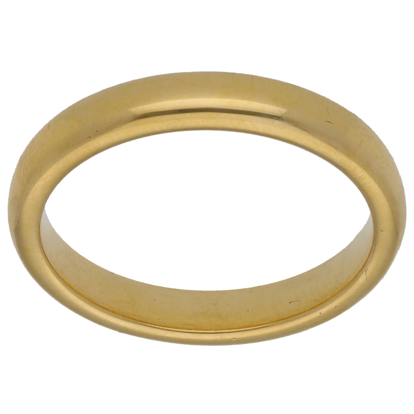 18ct Gold Plain Wedding Ring Size V