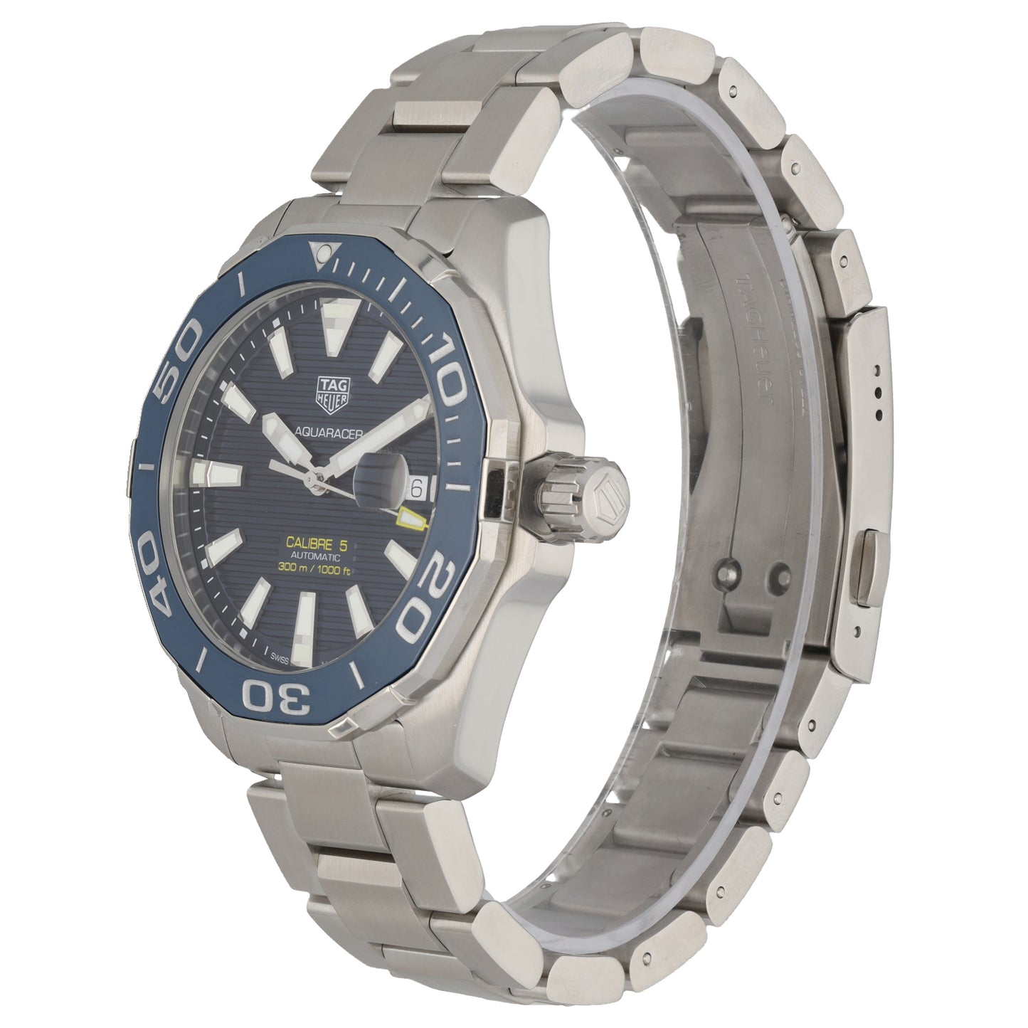 Tag Heuer Aquaracer WAY201B 43mm Stainless Steel Watch