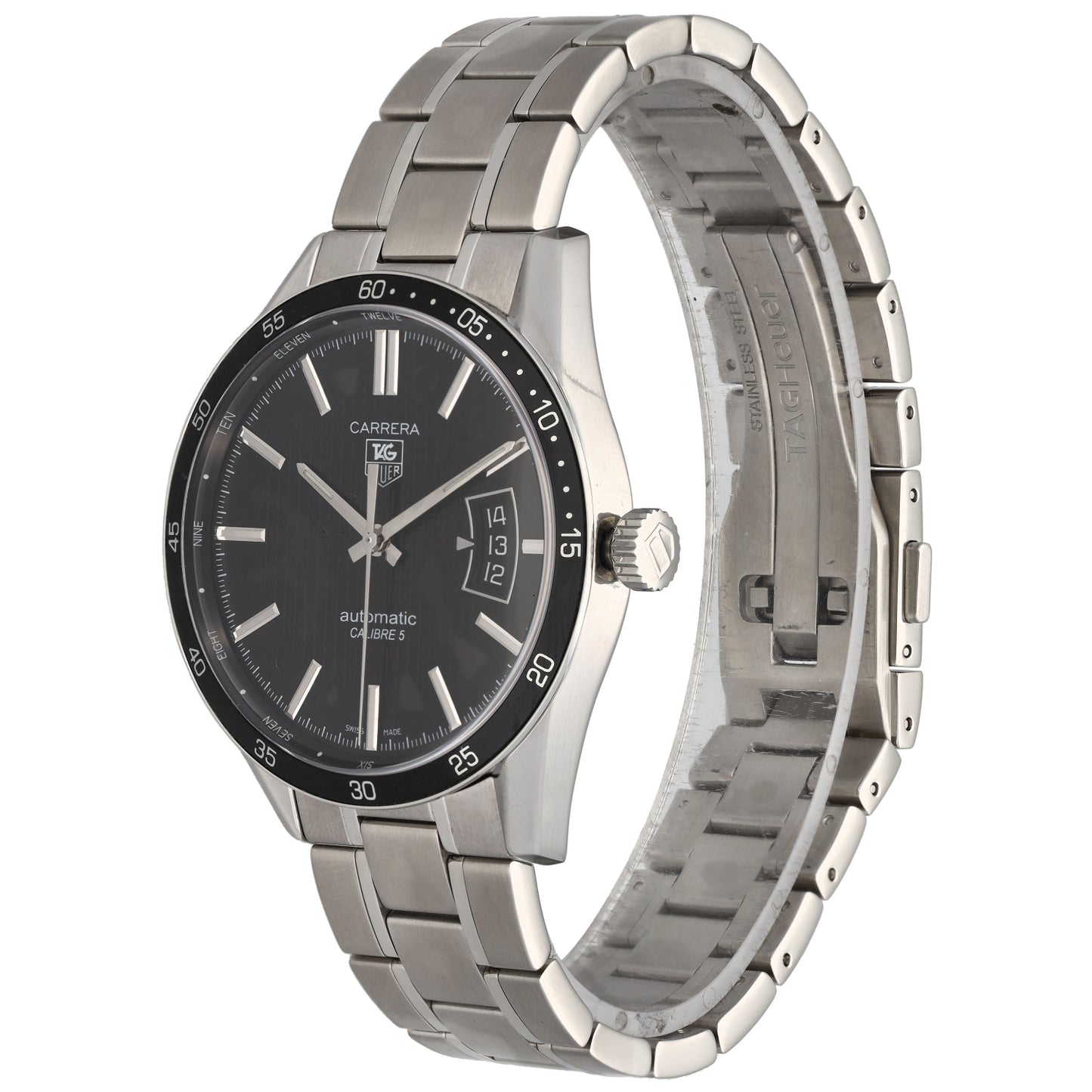 Tag Heuer Carrera WV211M-0 39mm Stainless Steel Watch