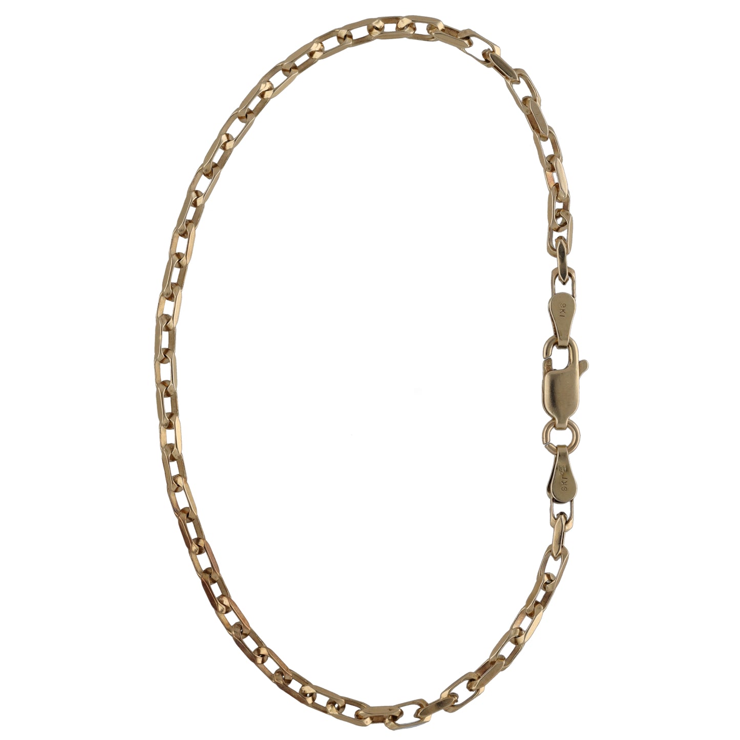9ct Gold Trace Bracelet